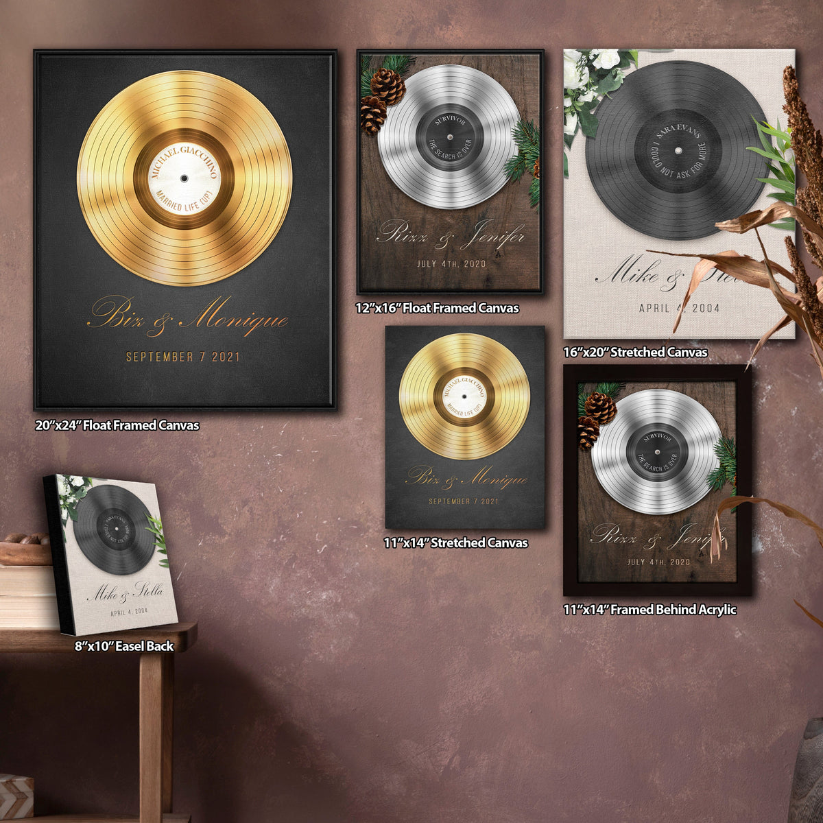 Personal-Prints art Our Song (Gold Vinyl)