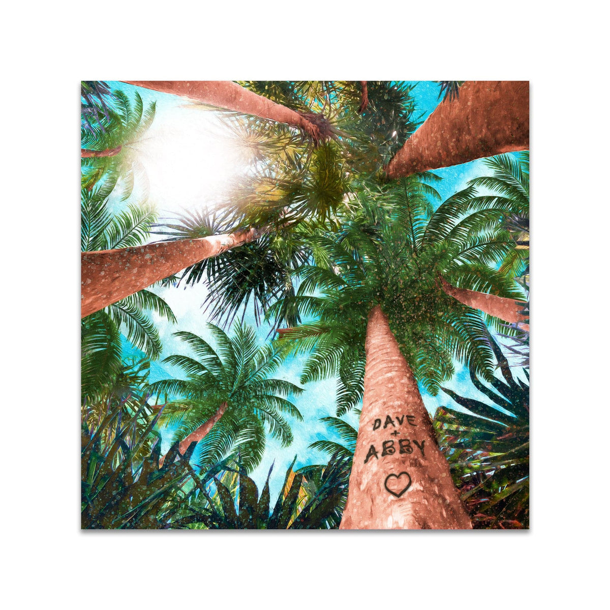 Personal-Prints art Palm Tree Sky