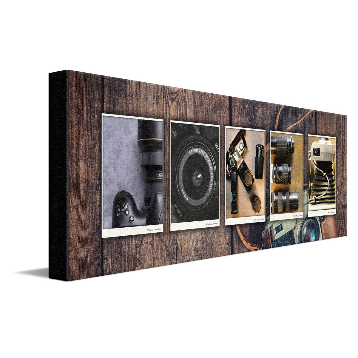 Personal-Prints art 10&quot;x30&quot; Stretched Canvas Photography Letters Name Print