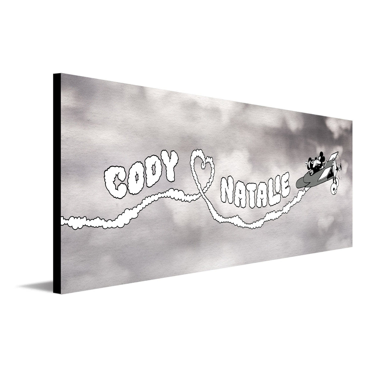 Personal-Prints art Plane Crazy Personalized Mickey Mouse Art