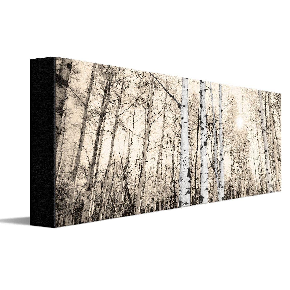 Personal-Prints art 6&quot;x18&quot; Stretched Canvas Quaking Aspen