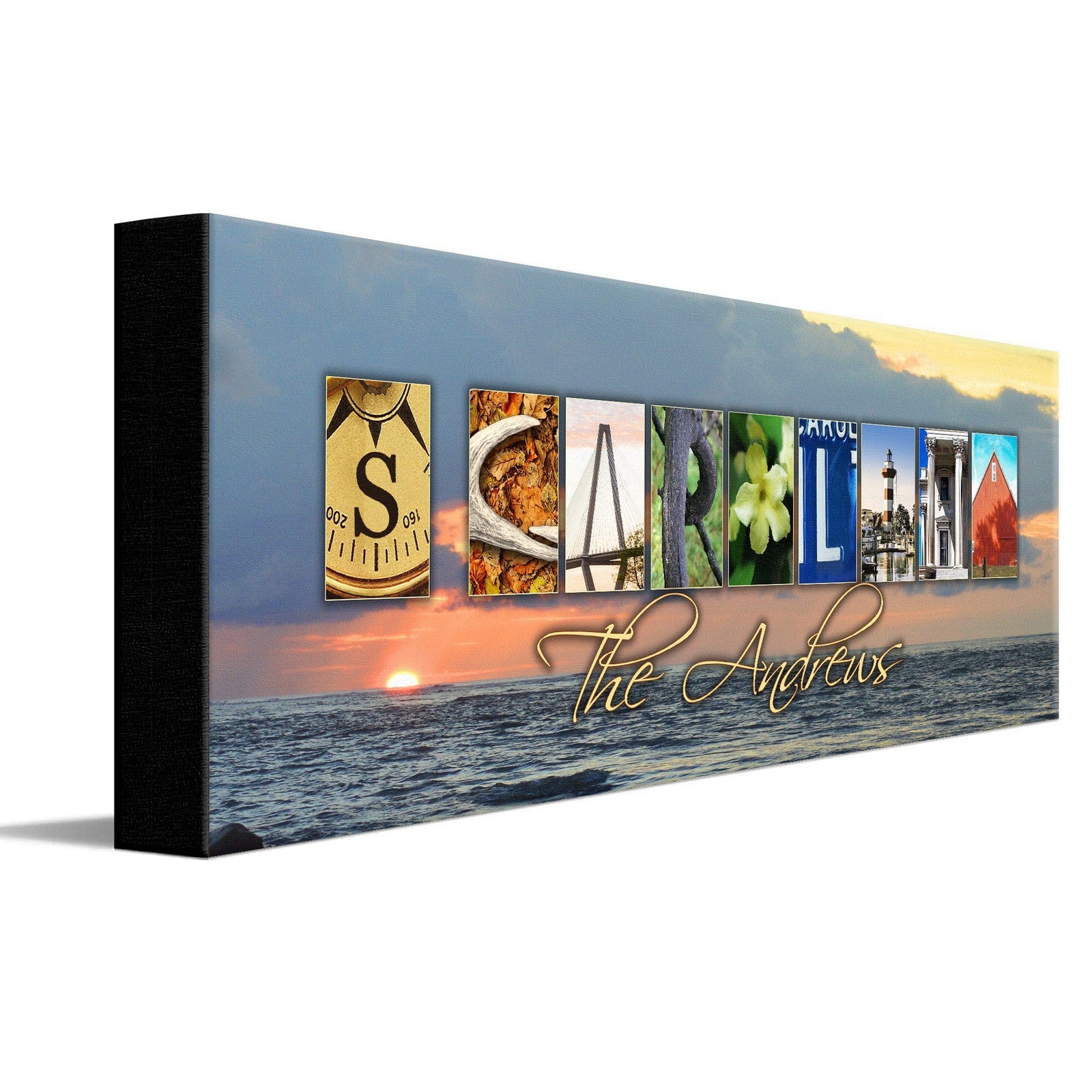 Personal-Prints art SOUTH CAROLINA - State Name Art