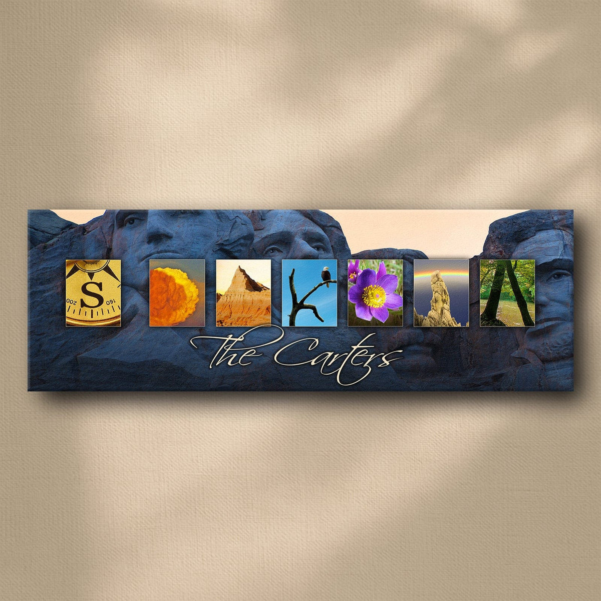 Personal-Prints art SOUTH DAKOTA - State Name Art