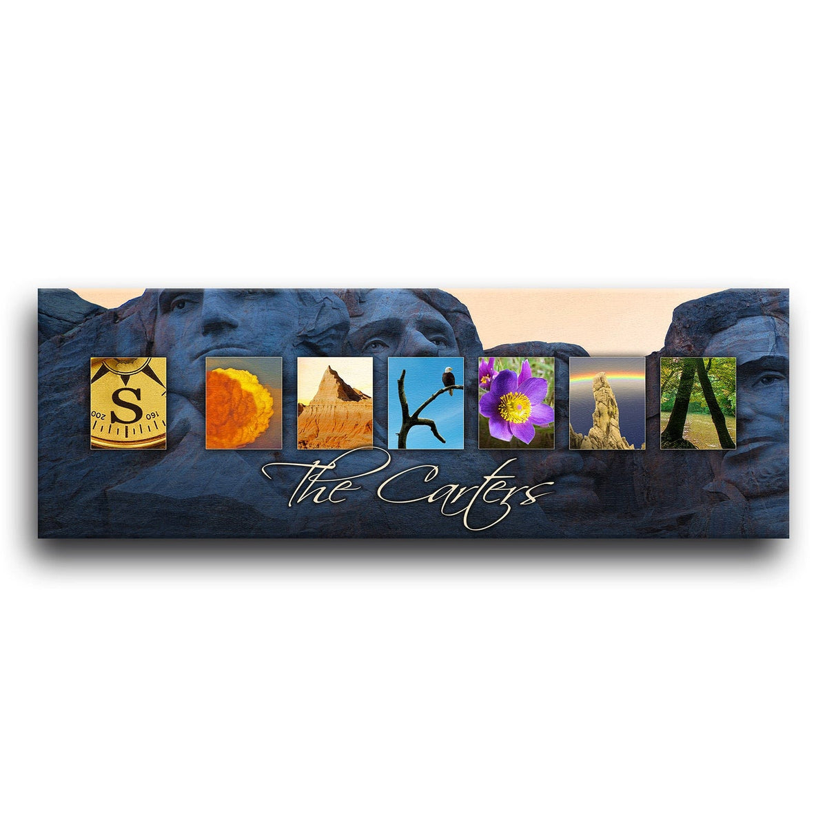 Personal-Prints art SOUTH DAKOTA - State Name Art