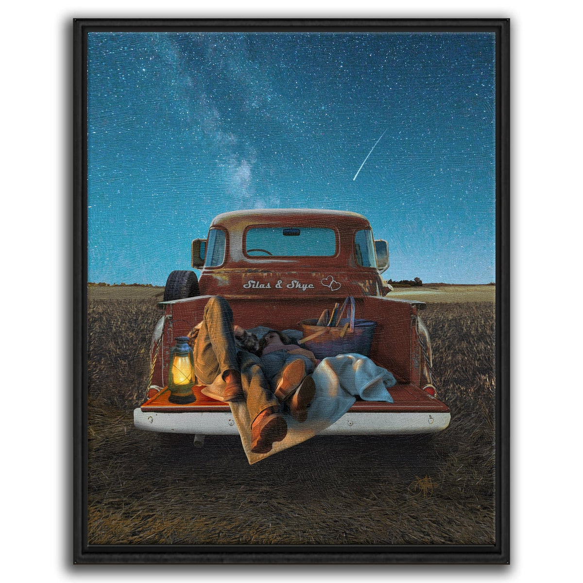 Personal-Prints art Stargazers | Personalized 1954 Chevy