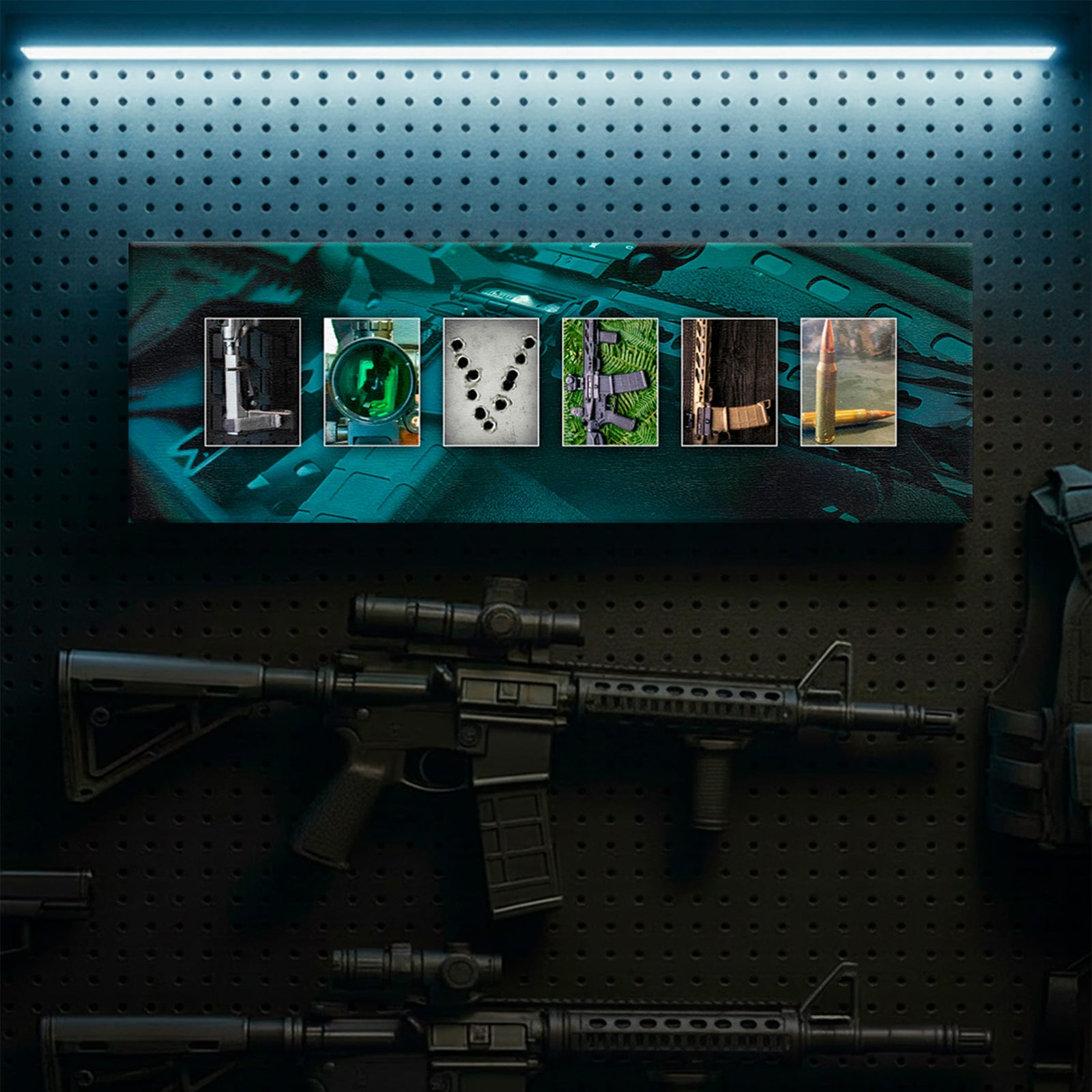 Personal-Prints art Tactical Shooting Name Art