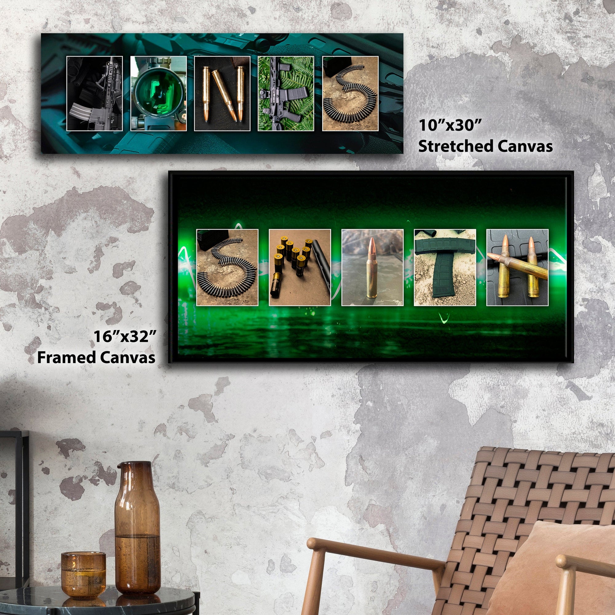 Tactical Shooting Name Art | Customized Gun Gifts from Personal Prints ...