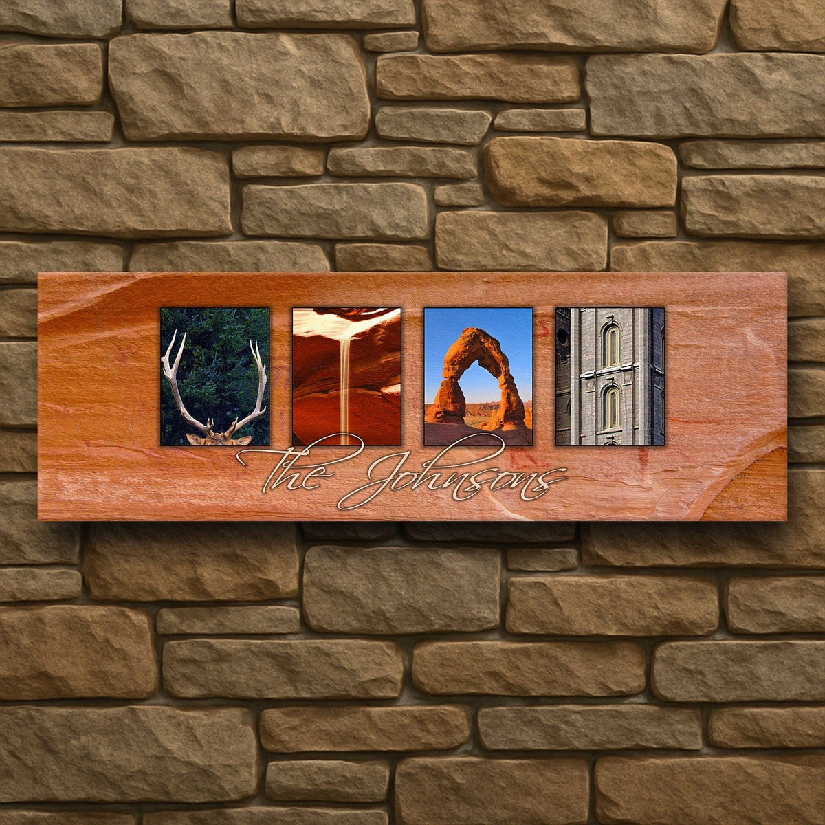 Personal-Prints art UTAH - State Name Art