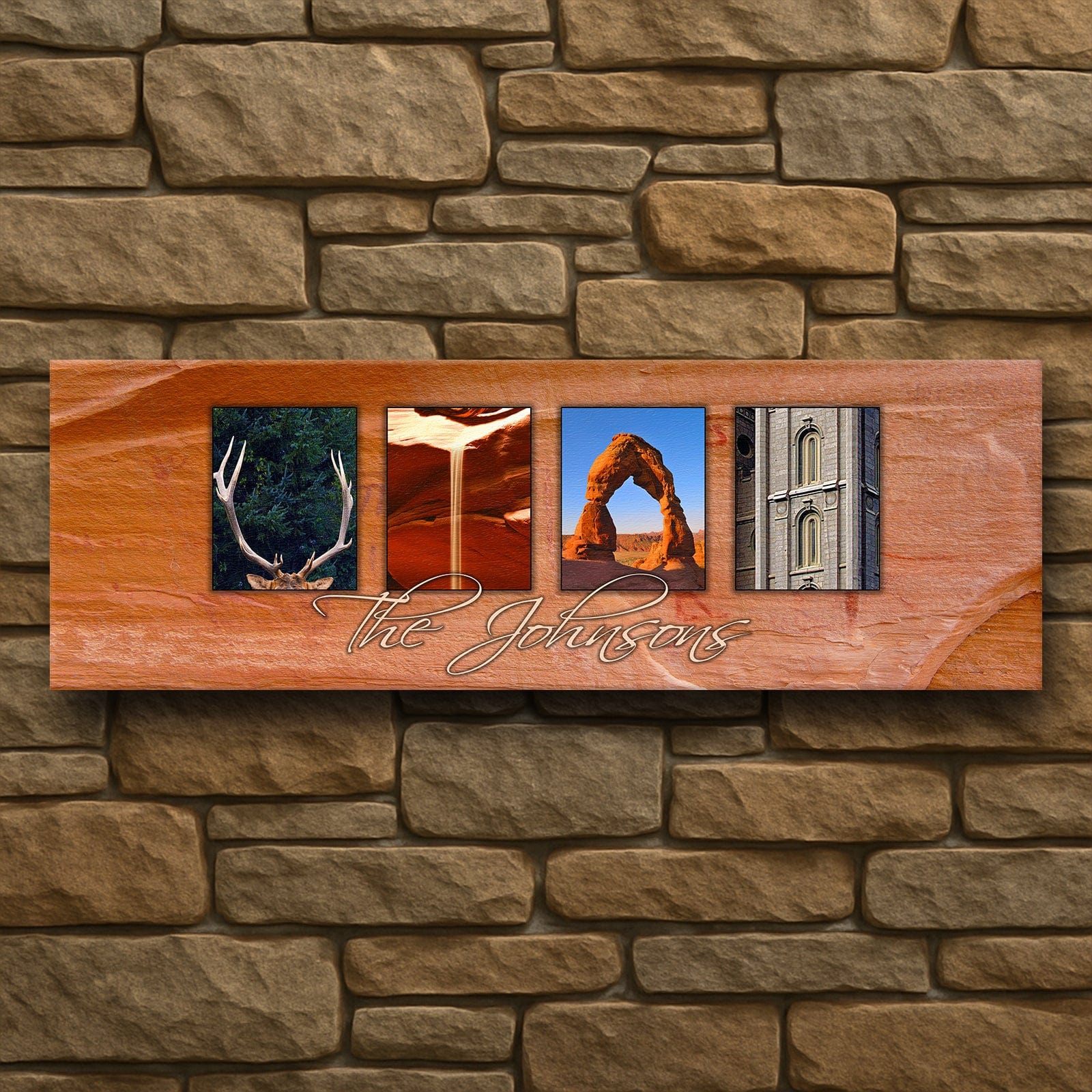 Personal-Prints art UTAH - State Name Art