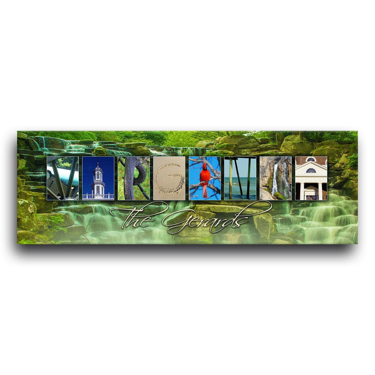 Personal-Prints art VIRGINIA - State Name Art