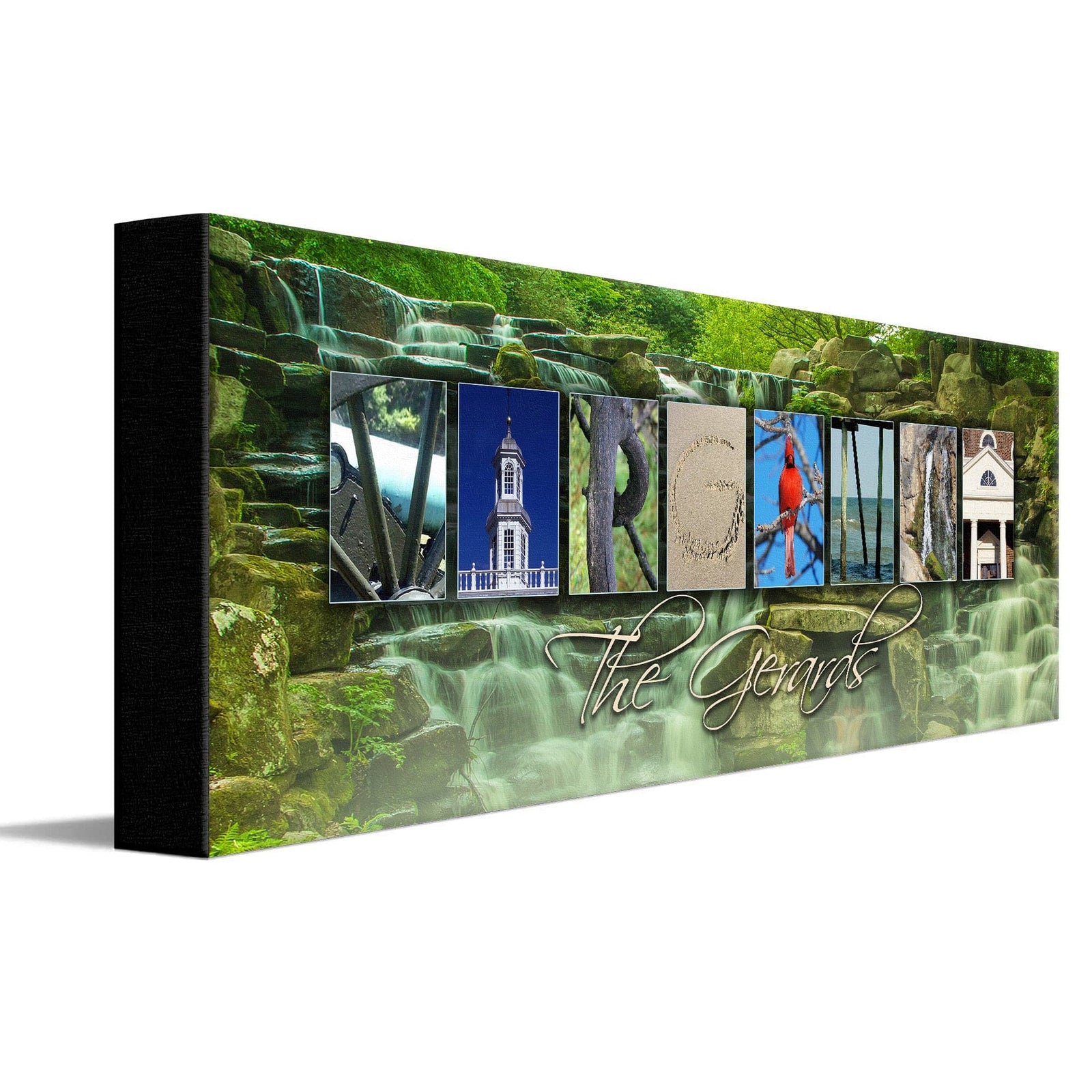 Personal-Prints art VIRGINIA - State Name Art