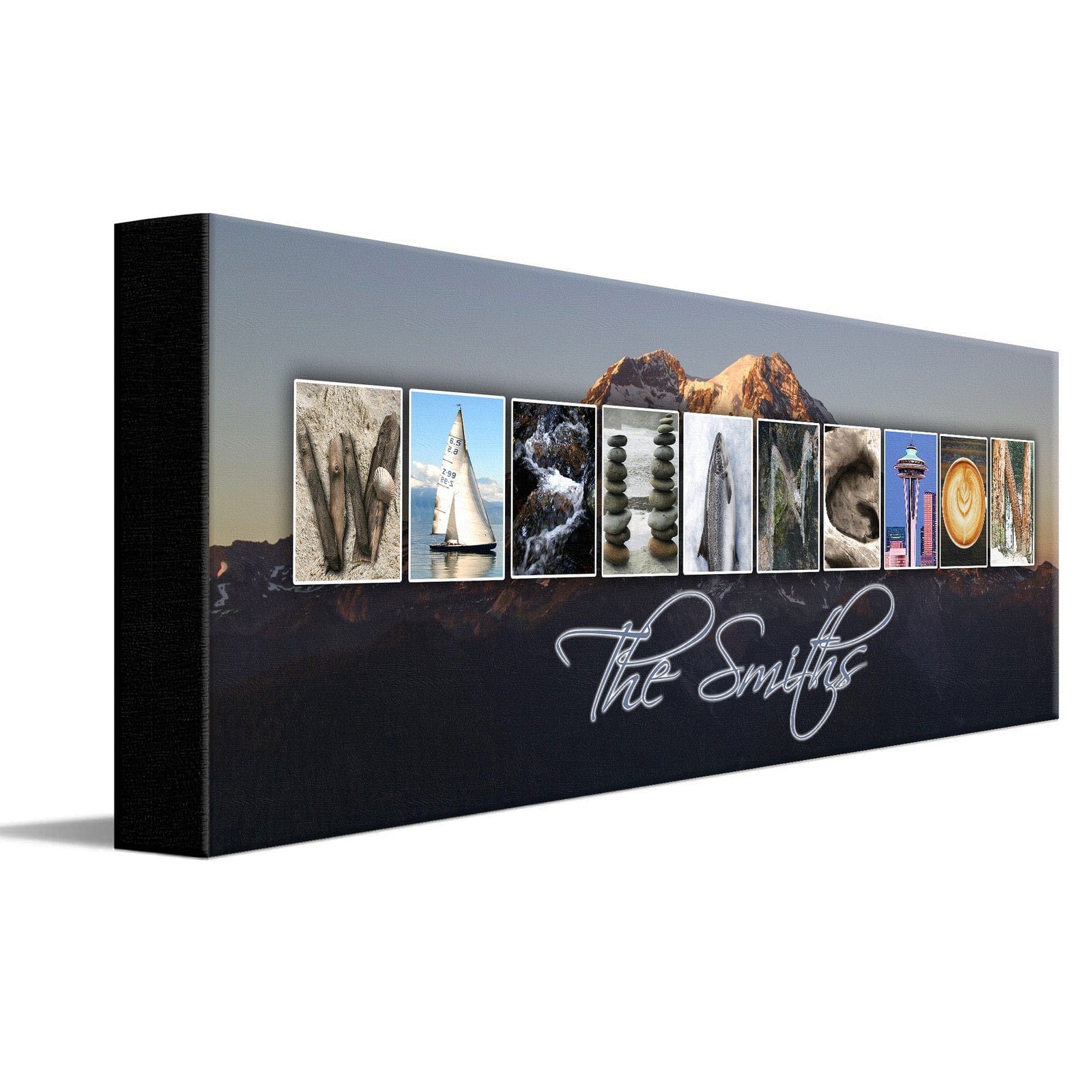 Personal-Prints art WASHINGTON - State Name Art