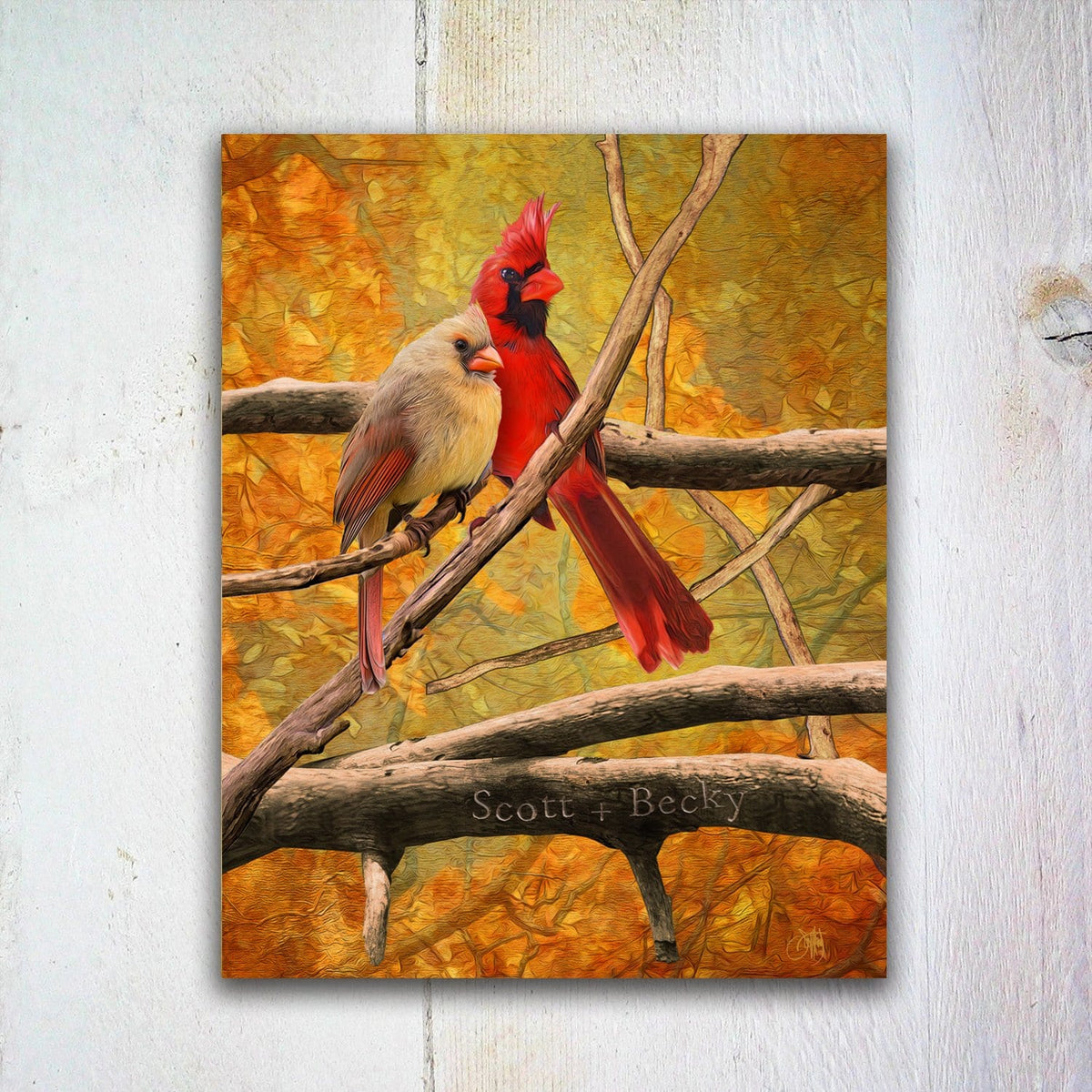 Birds of a feather romantic art lifestyle