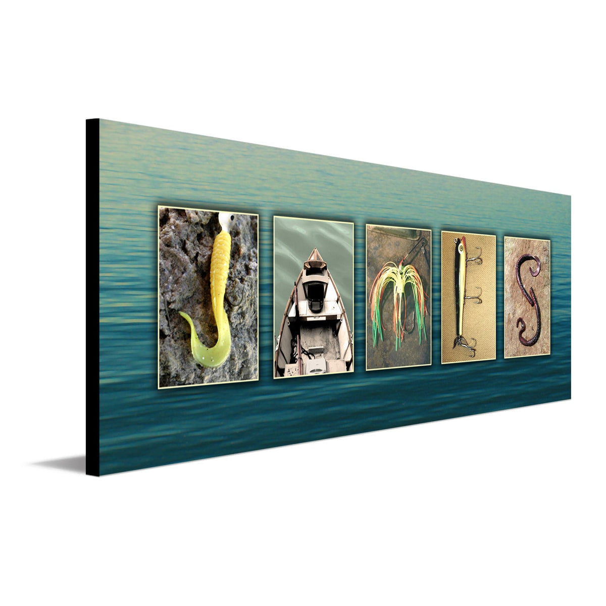 Custom Fishing Name Art - Shop Personalized Artwork - Personal-Prints