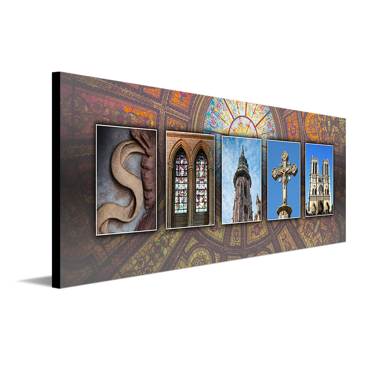 Personal-Prints Cathedral Architecture Letter Name Print.