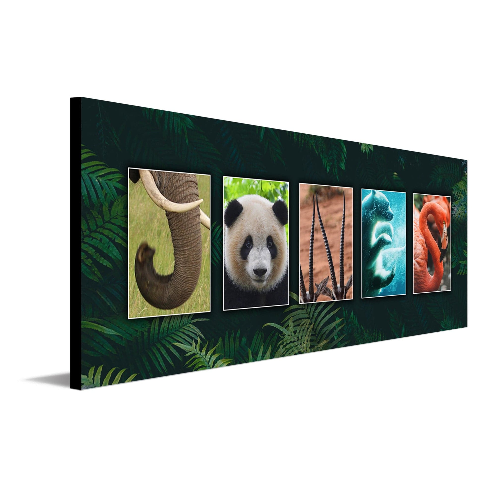 Personal-Prints Zoo Animal Name Art Print.
