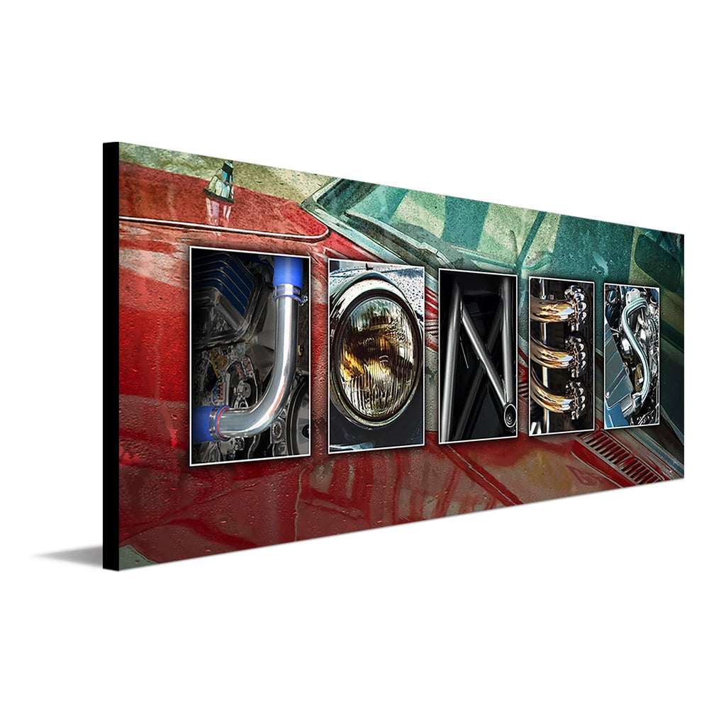 Wall Art Print White Car Auto, Gifts & Merchandise