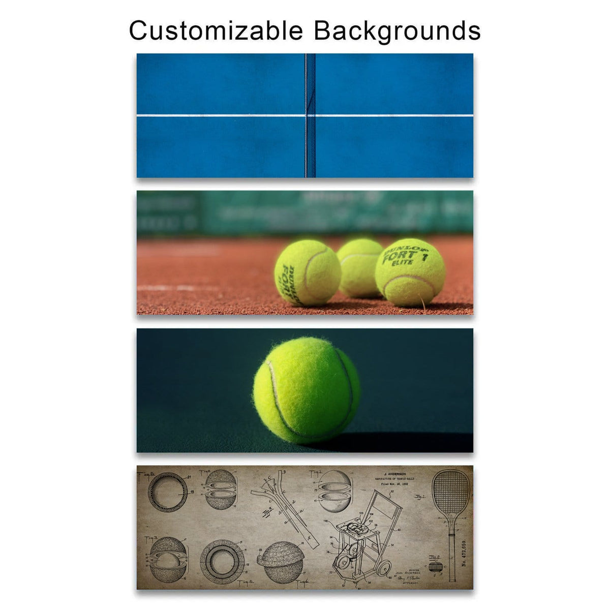 Customize your print with the background of your choice