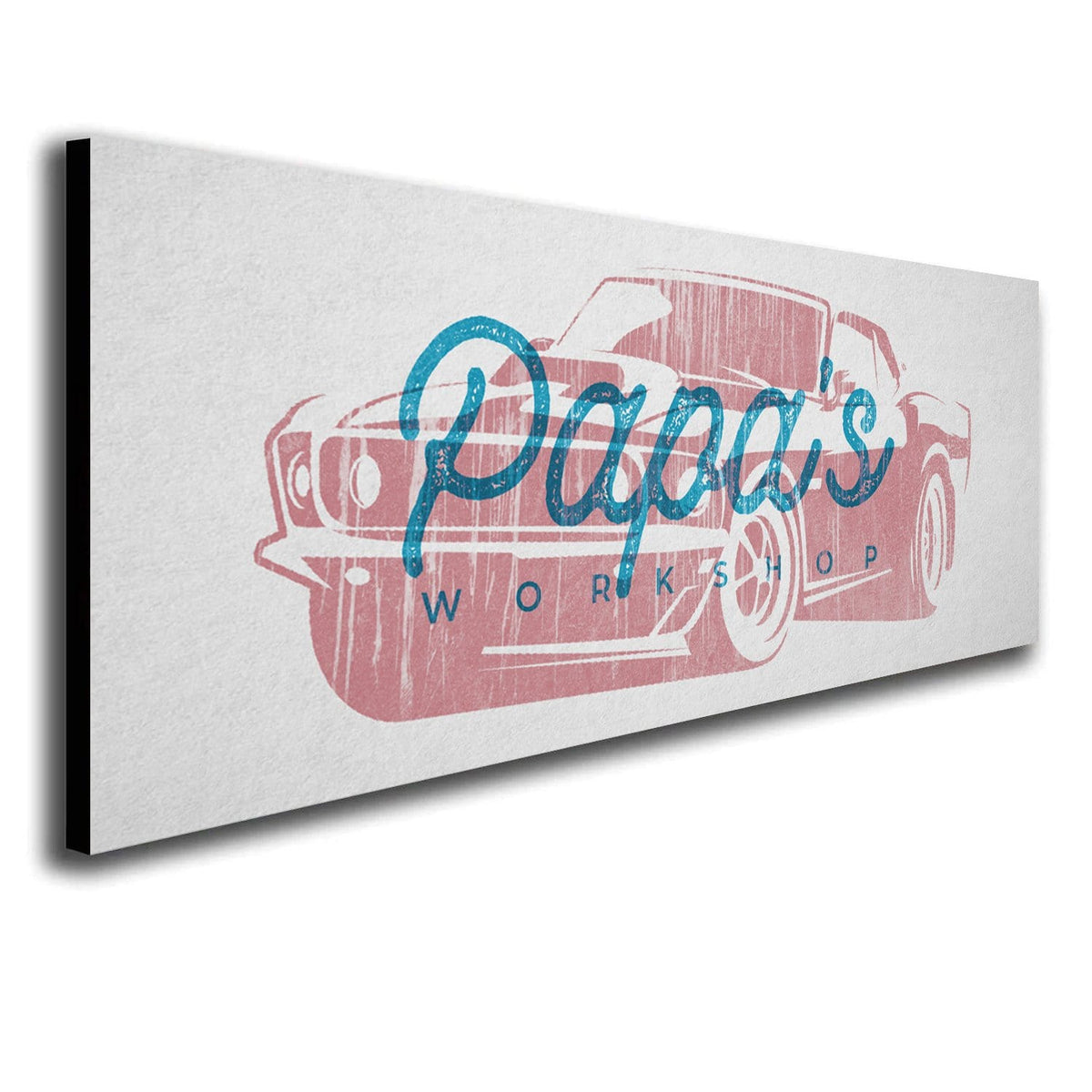 Dad or Grandpa Gift - Personalized Garage Car Sign