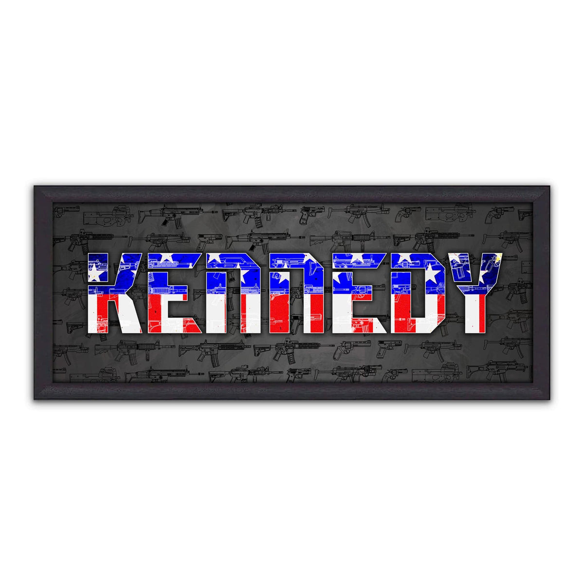 US Flag canvas art - Personalized art from Personal Prints