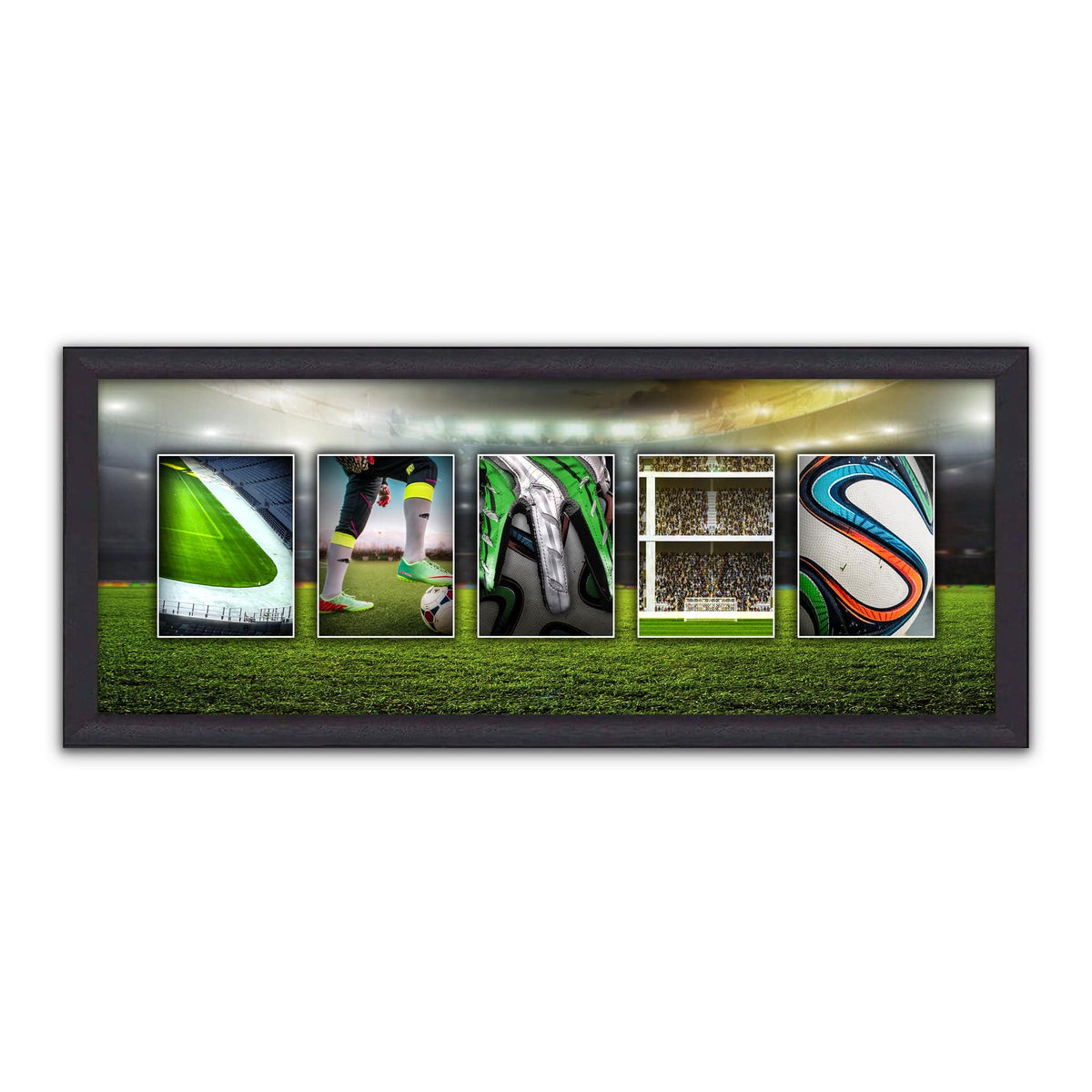 Personal-Print Soccer Personalized Sports Artwork on canvas