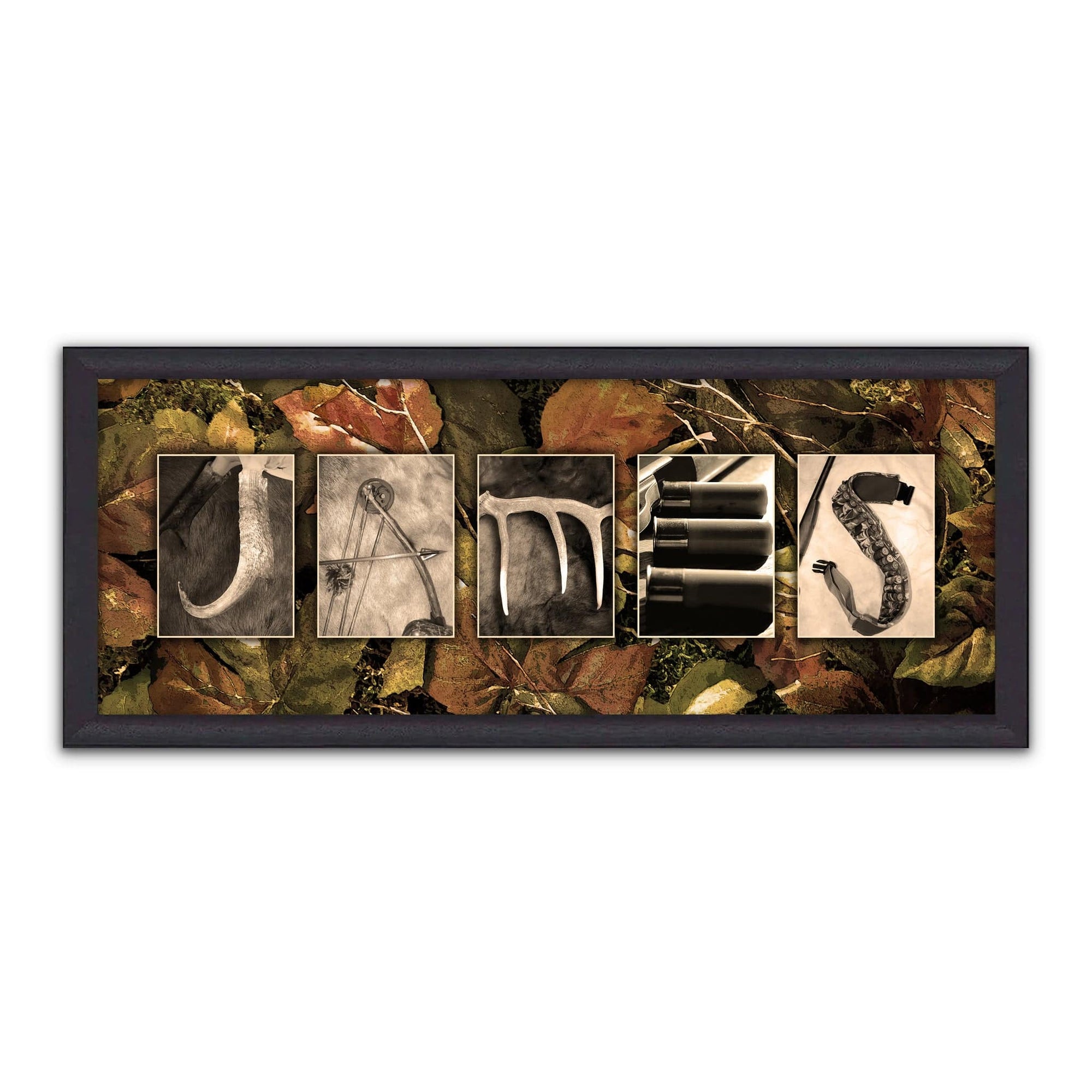 Custom Hunting Name Art - Shop Personalized Art Online - Personal-Prints