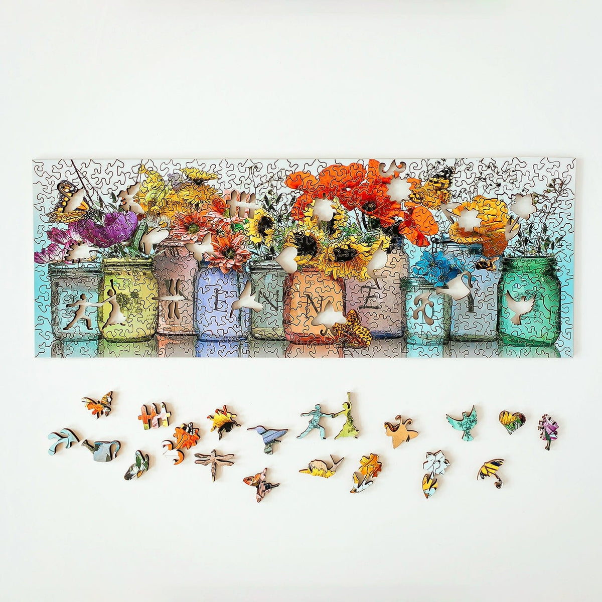 Personalized wooden jigsaw puzzle from Personal Prints