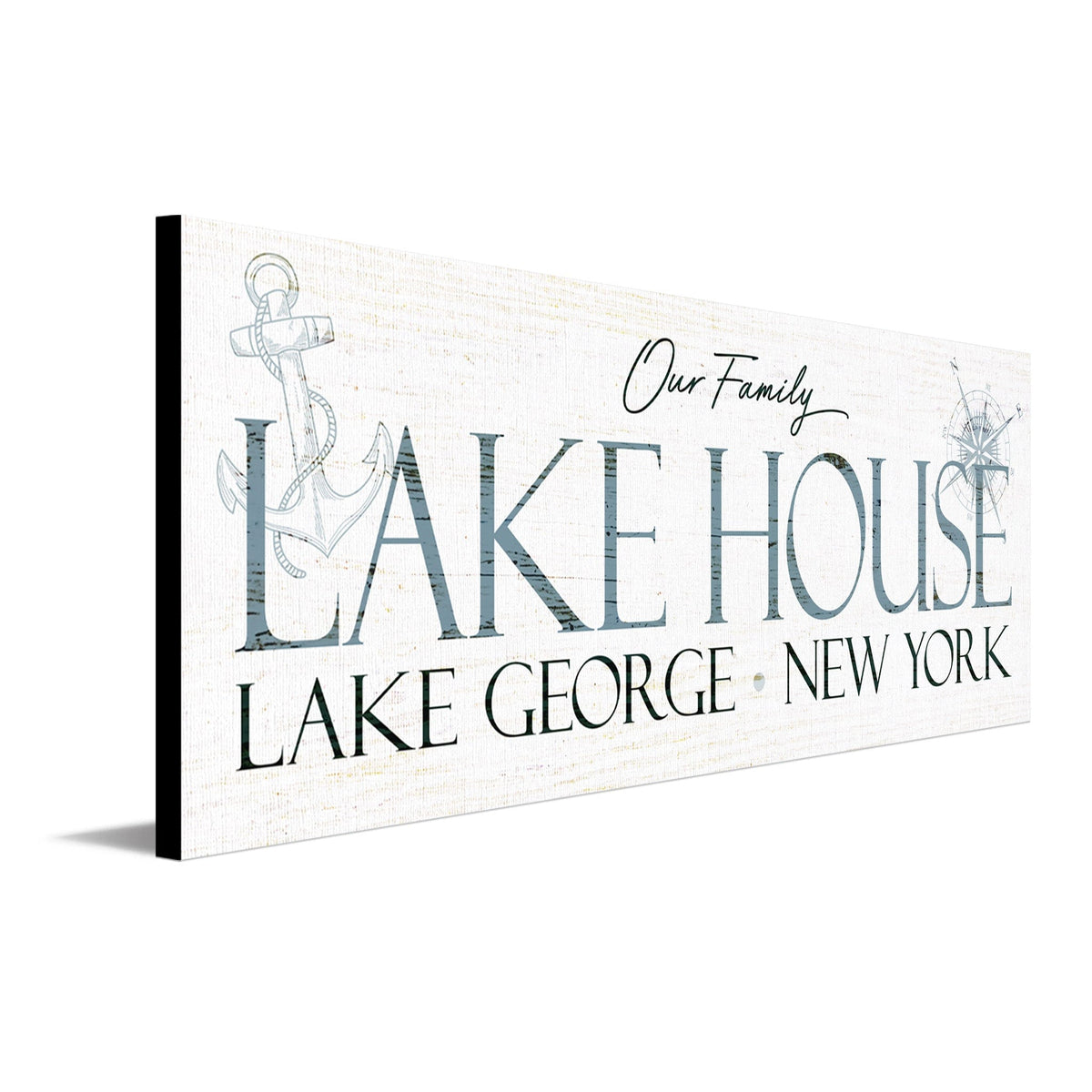 personalized lake house sign from Personal Prints