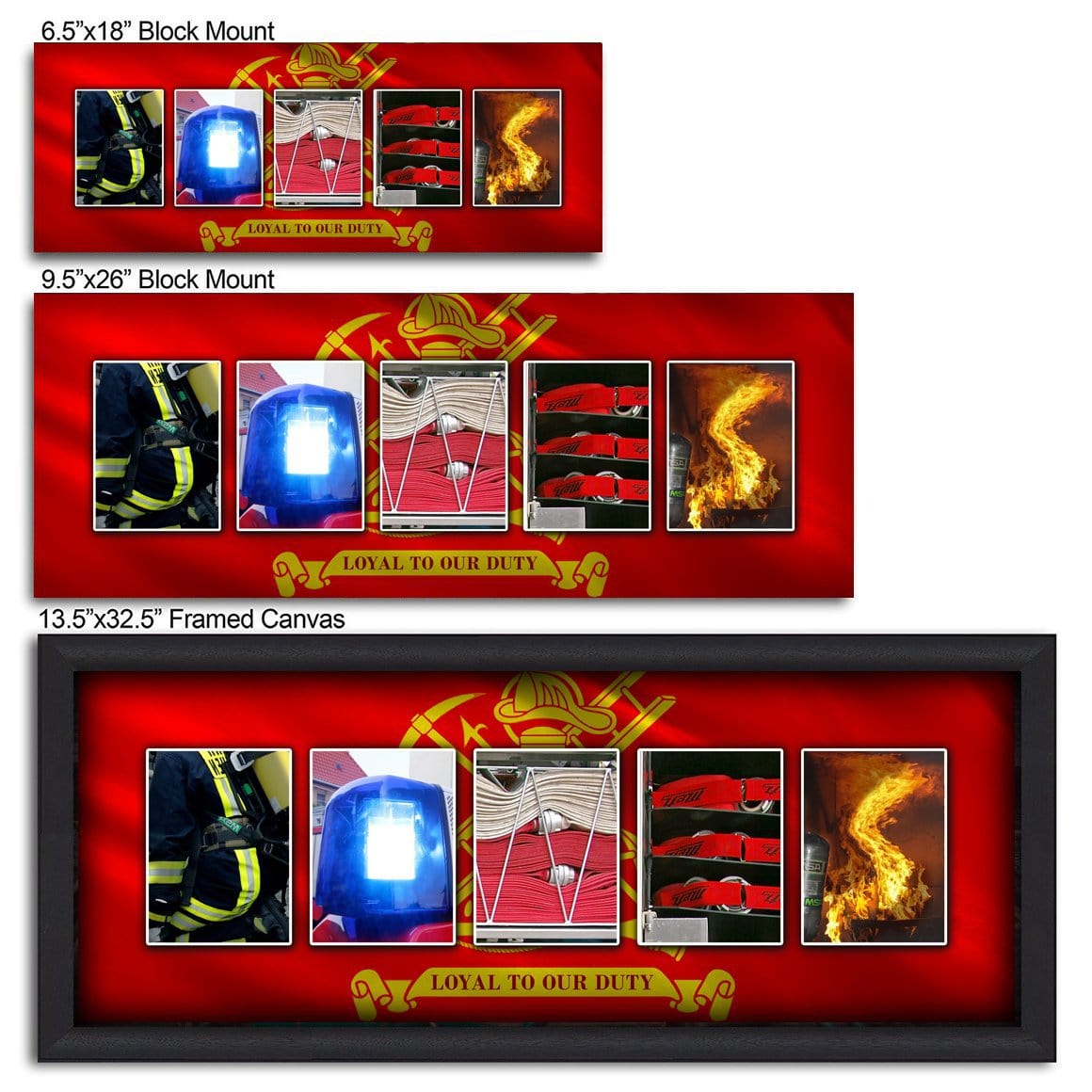 Firefighter Chief Engine Name Art Personalized With Your Name - Size Option Chart