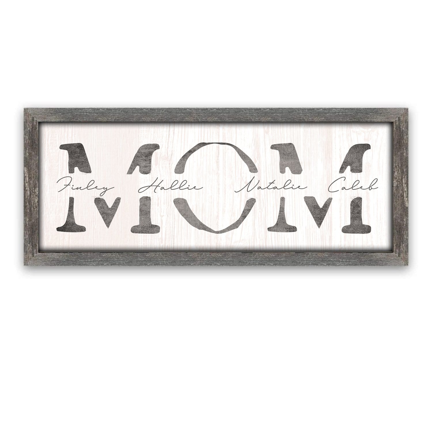 Mom and Children Chic Sign | Personalized for Mom | Mother's day gifts ...