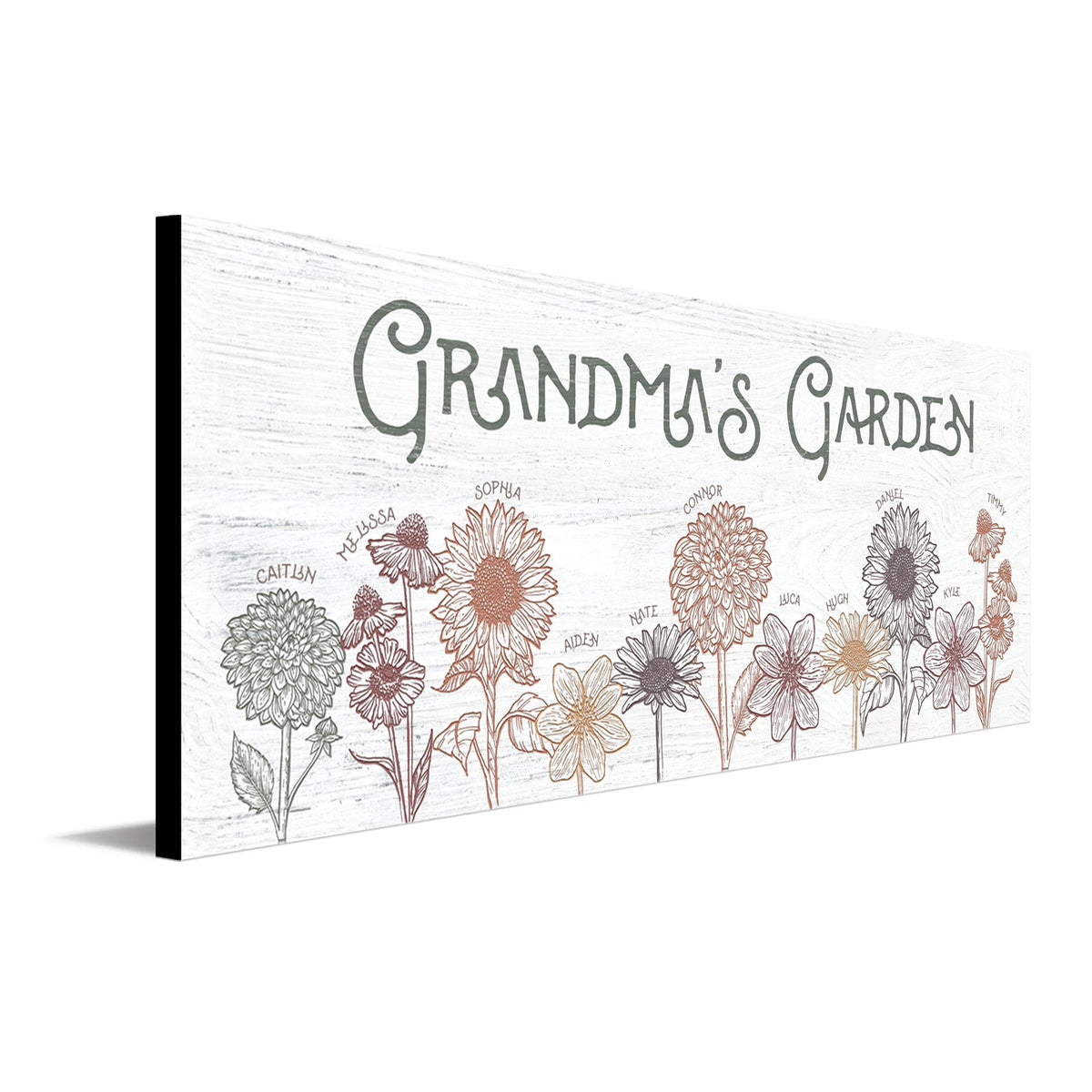 Grandma&#39;s Garden - Personalized gift for Grandparent from Personal Prints