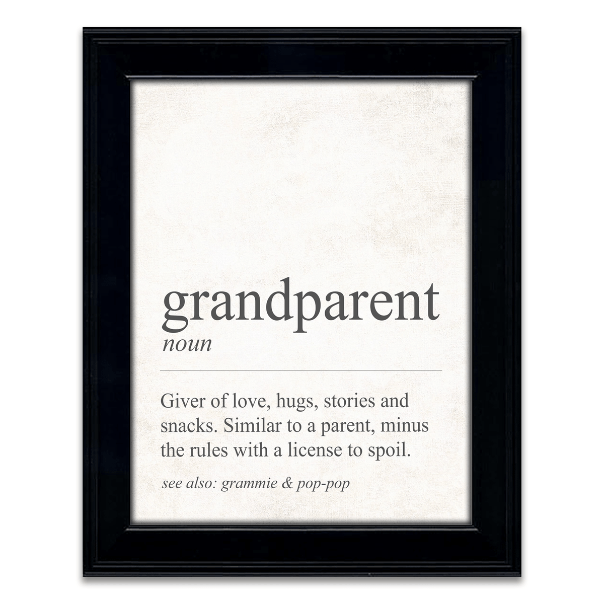 Definition of Grandparent personalized gift from Personal Prints
