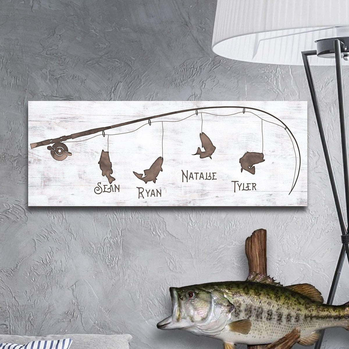 Personalized Father&#39;s Day Gift for fisherman from Personal Prints