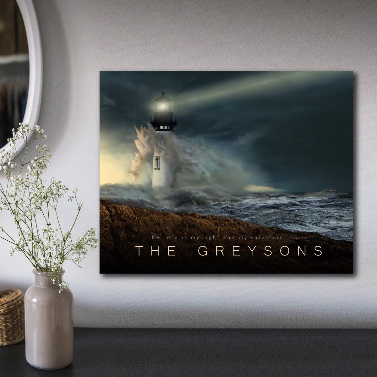 Beautiful lighthouse wall decor for your home