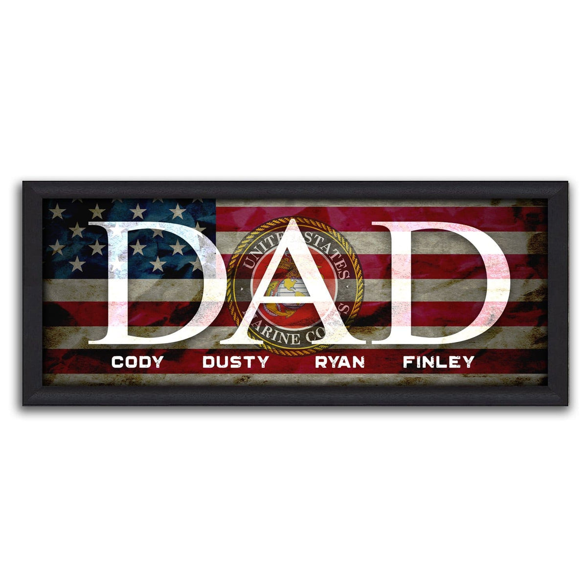 Personalized Father&#39;s Day gift for military Dad