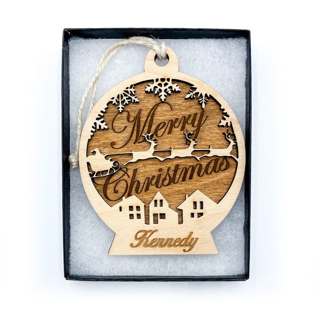 Personalized Christmas Ornament - Merry Christmas