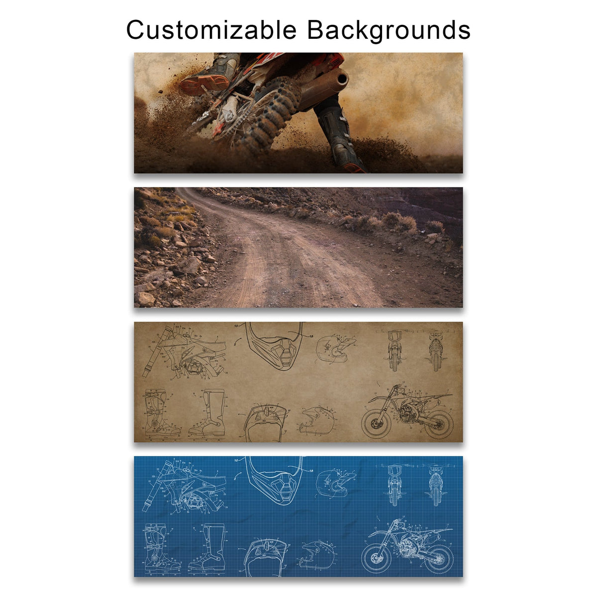 Several Great background options for your customized art