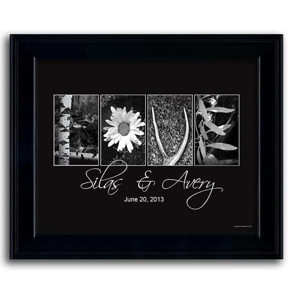 B&amp;W Nature Photography &quot;Love Letters&quot; - Framed Art From Personal Prints