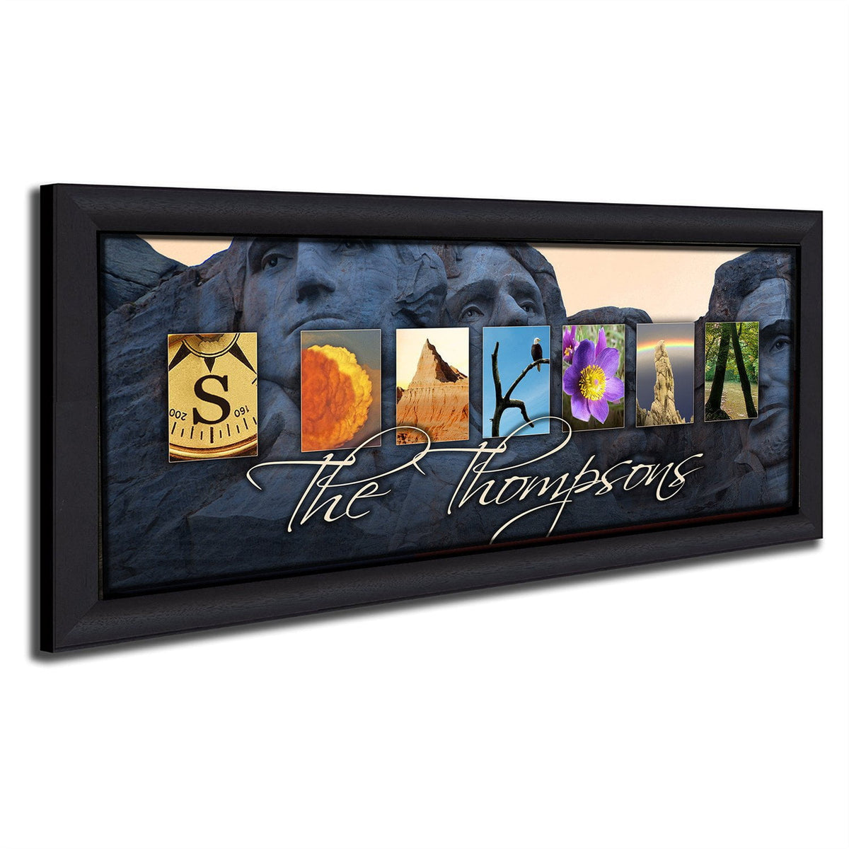 South Dakota canvas art - personalized gift from Personal Prints