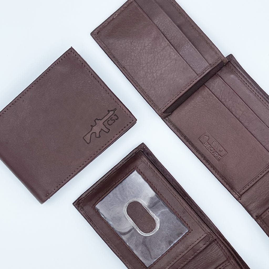 Leather Wallet engraving by Personal Prints