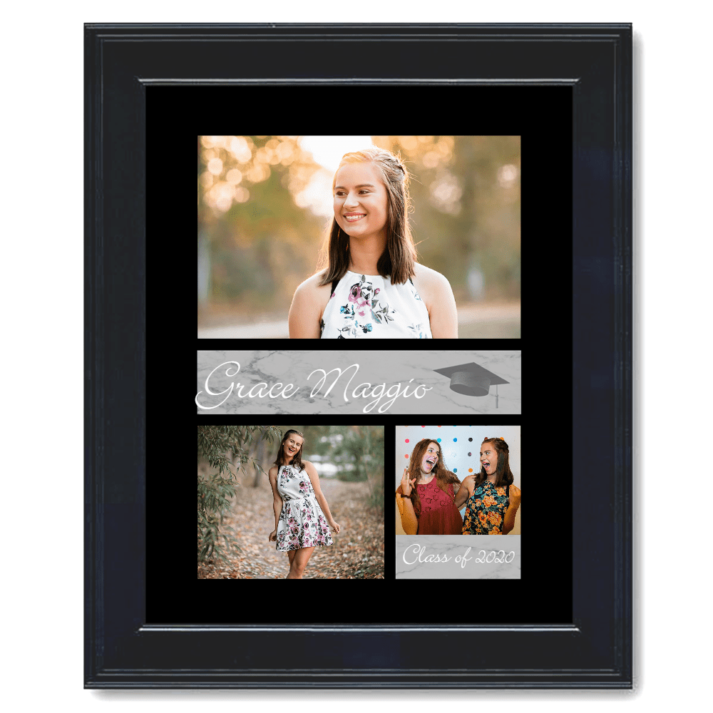 Graduation photo collage personalized graduation gift from Personal Prints