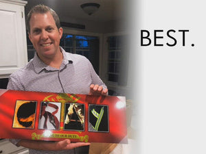 Personalized Name art is the best gift ever - Firefighter gifts from Personal Prints