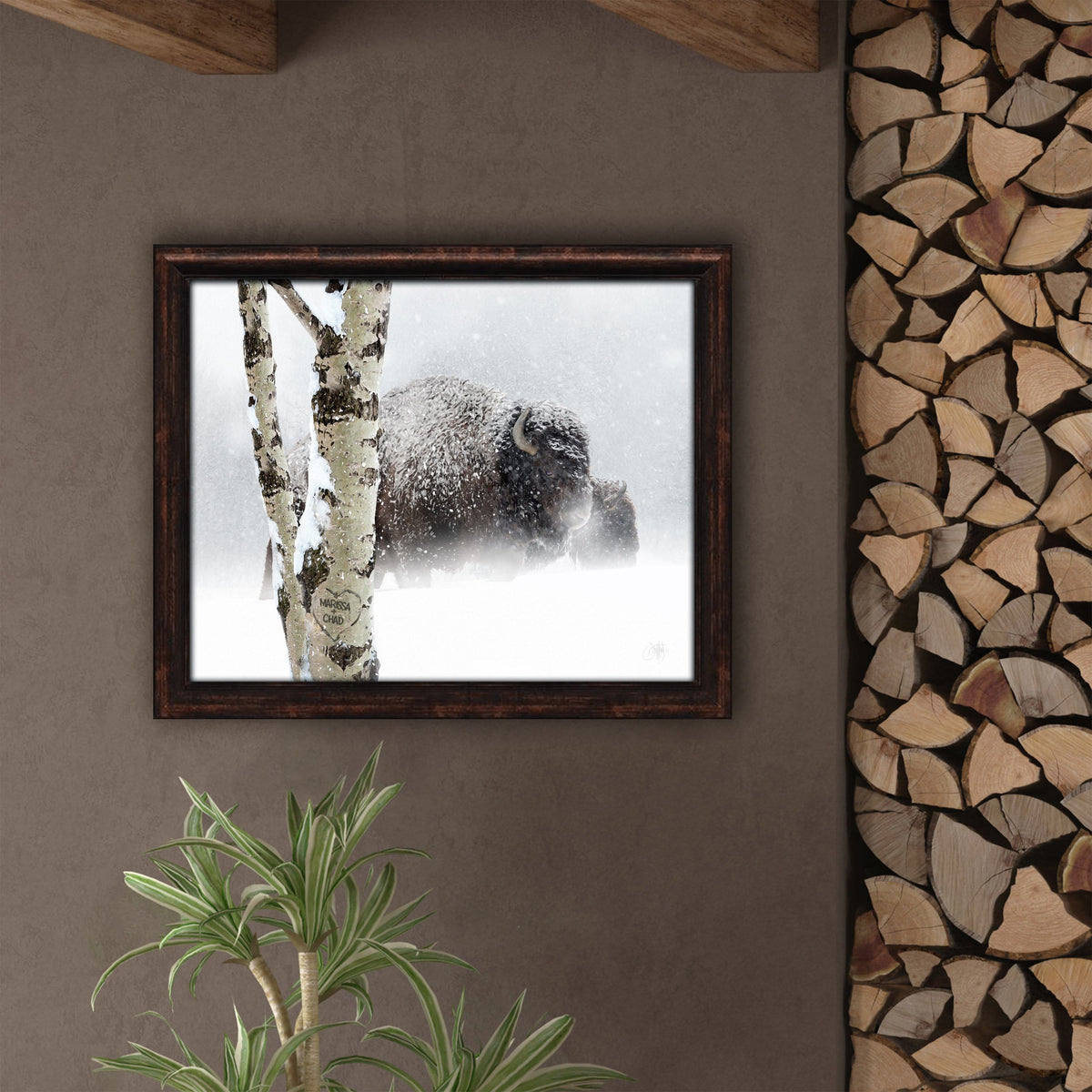 Personal-Prints art Aspen Bison