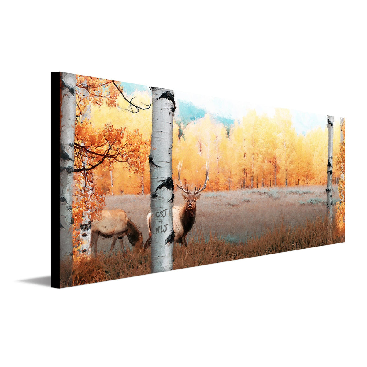 Personal-Prints art 9.5&quot;x26&quot; Block Mount Autumn Splendor