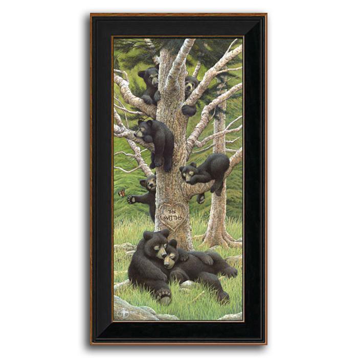 Personal-Prints art Bear Family Tree