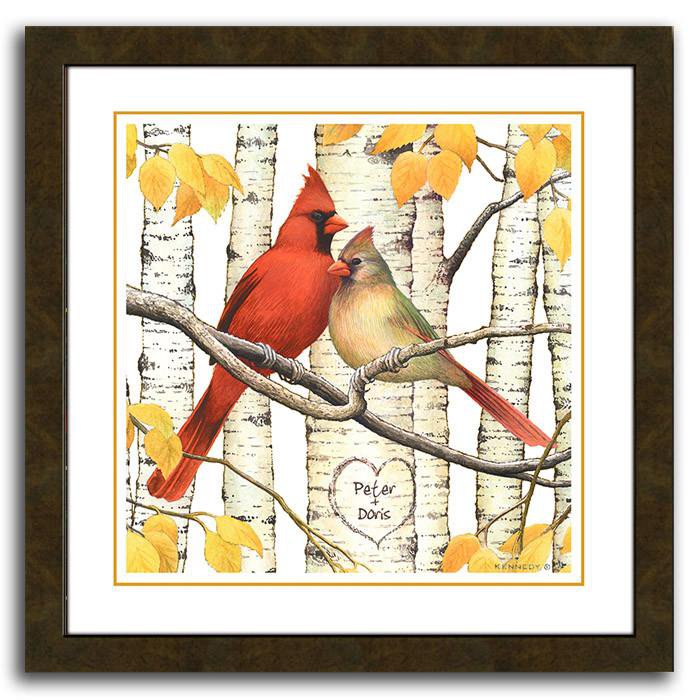 Personal-Prints art Cardinals Personalized Art