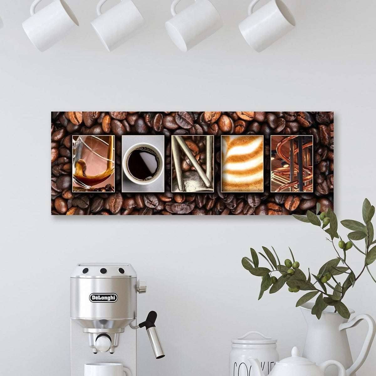 Personal-Prints art Coffee Letter Name Art Print