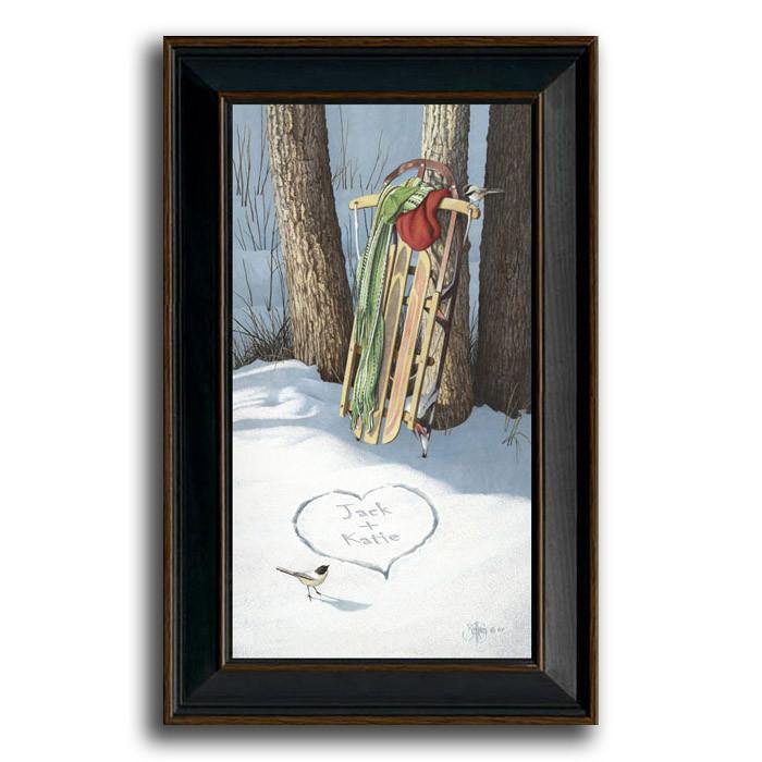 Personal-Prints art Cold Days &amp; Warm Hearts