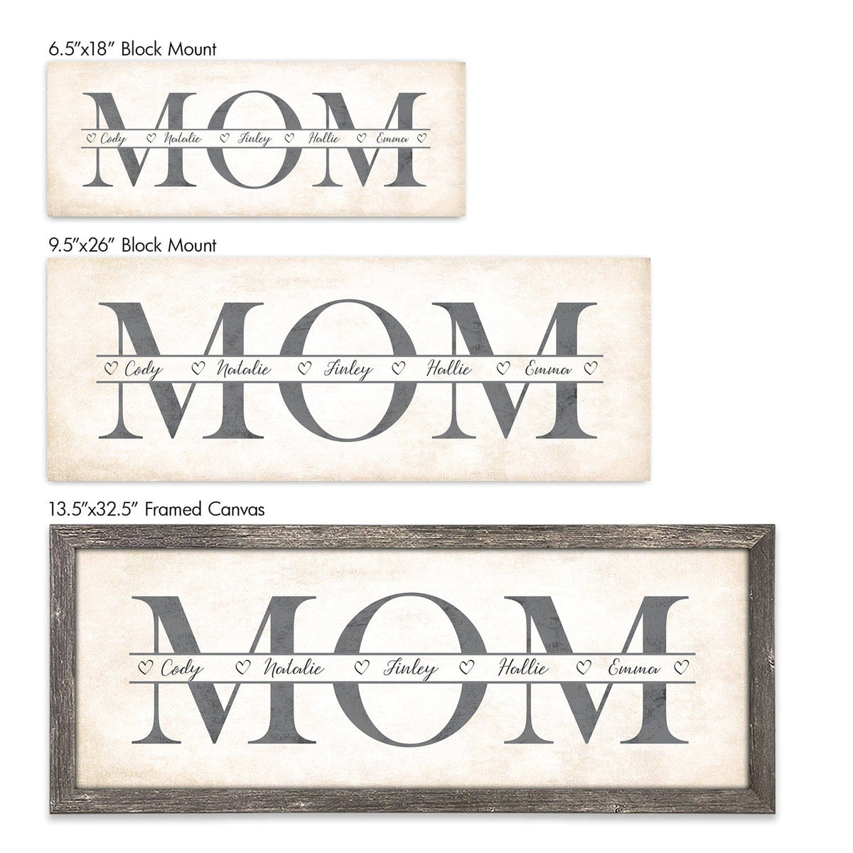 Personal-Prints art Contemporary Art Mom Sign