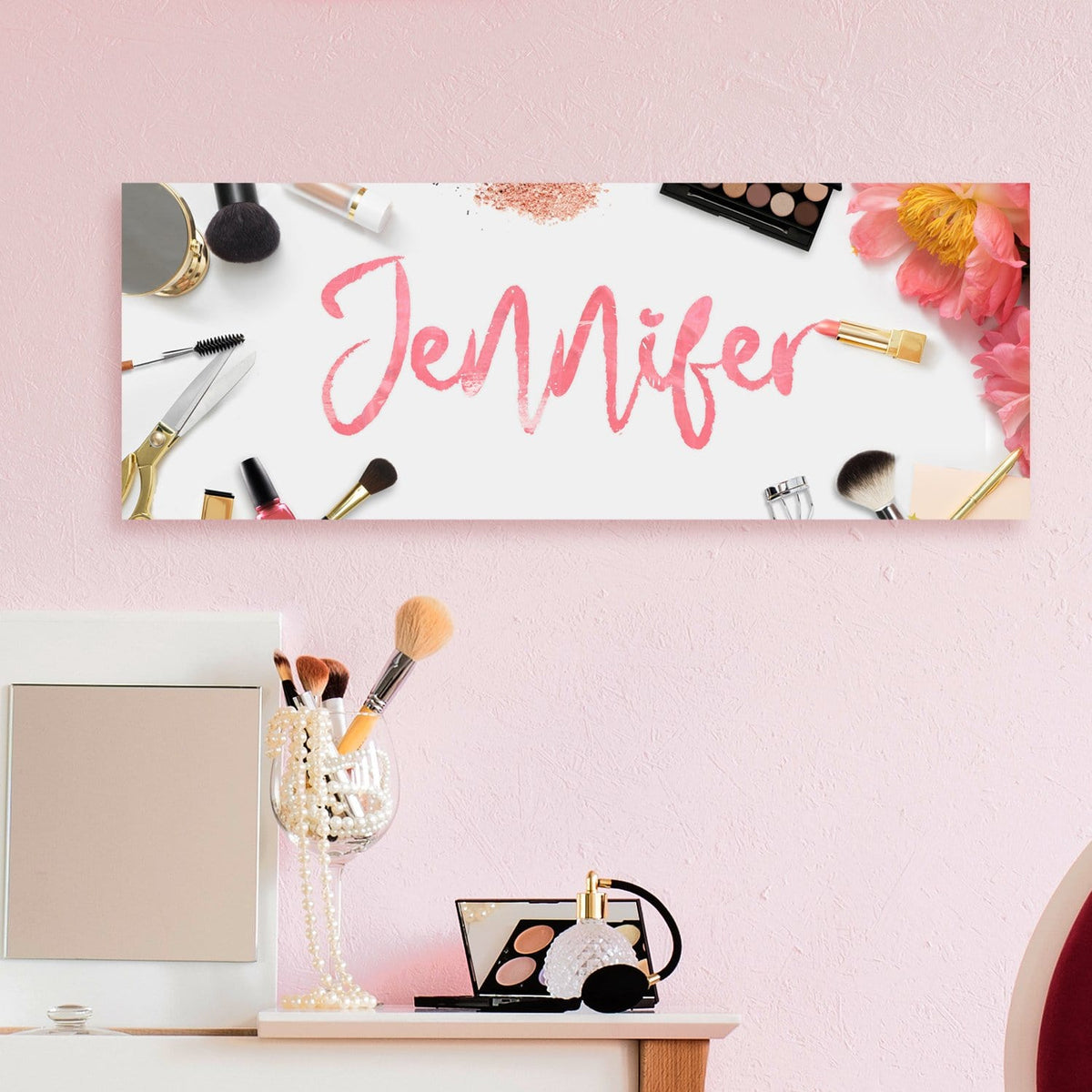 Personal-Prints art Cosmetic Vanity Name Art